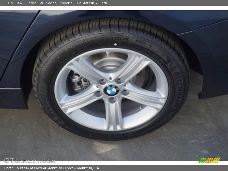 Imperial Blue Metallic / Black 2015 BMW 3 Series 328i Sedan