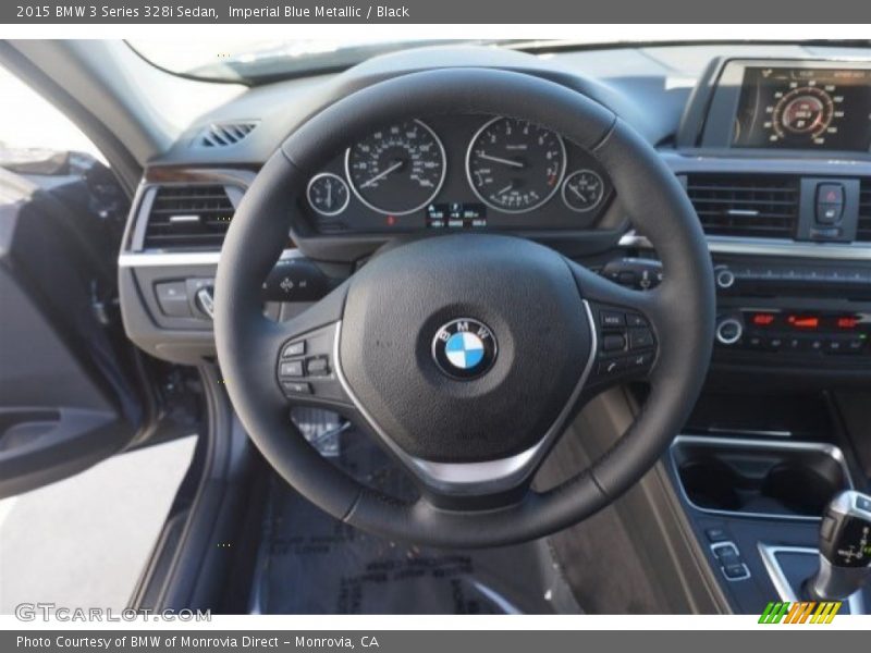 Imperial Blue Metallic / Black 2015 BMW 3 Series 328i Sedan