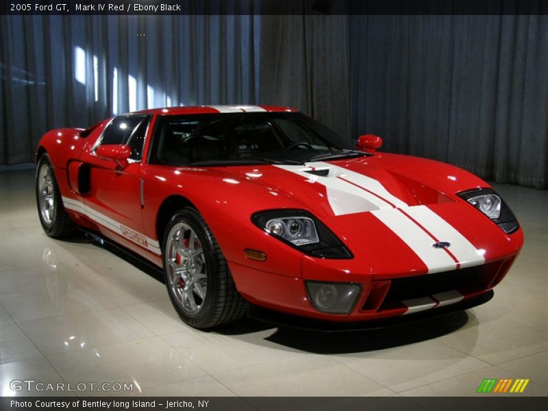 Mark IV Red / Ebony Black 2005 Ford GT