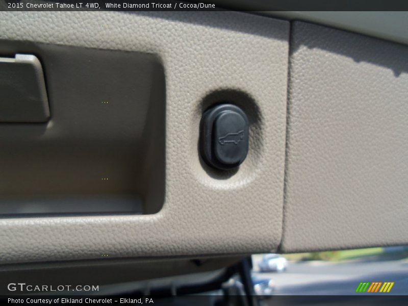 White Diamond Tricoat / Cocoa/Dune 2015 Chevrolet Tahoe LT 4WD