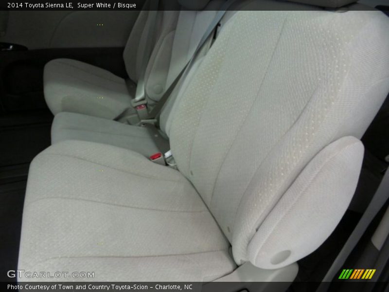 Super White / Bisque 2014 Toyota Sienna LE