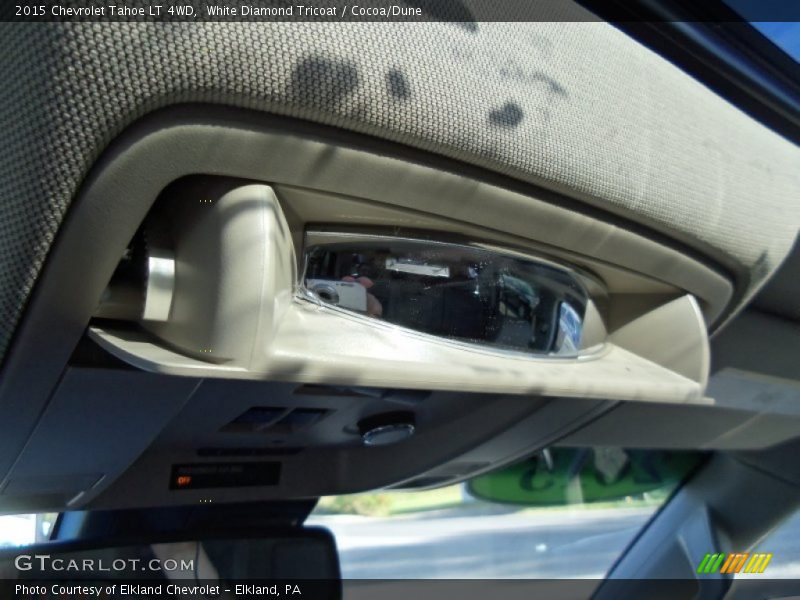 White Diamond Tricoat / Cocoa/Dune 2015 Chevrolet Tahoe LT 4WD