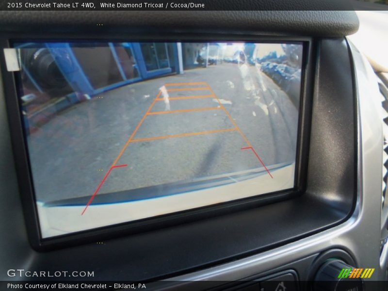 White Diamond Tricoat / Cocoa/Dune 2015 Chevrolet Tahoe LT 4WD