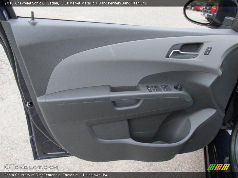 Blue Velvet Metallic / Dark Pewter/Dark Titanium 2015 Chevrolet Sonic LT Sedan