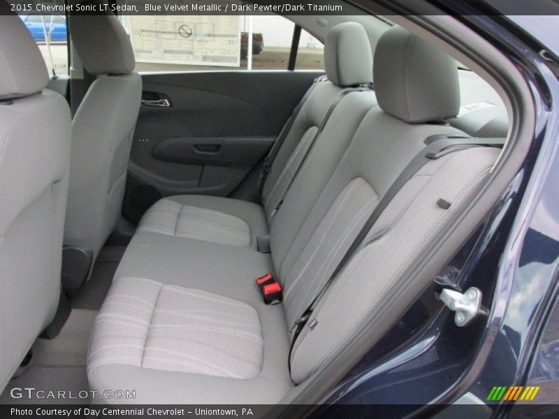 Blue Velvet Metallic / Dark Pewter/Dark Titanium 2015 Chevrolet Sonic LT Sedan