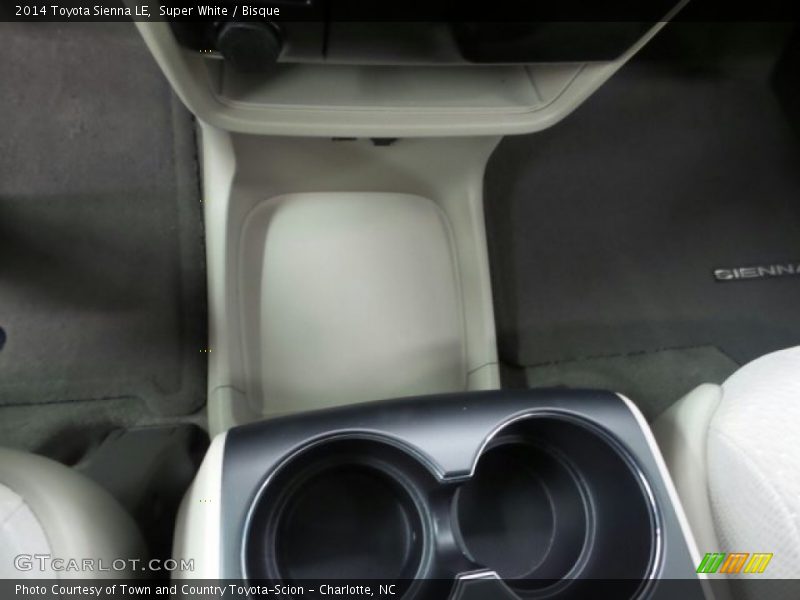 Super White / Bisque 2014 Toyota Sienna LE
