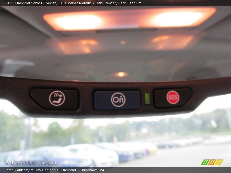 Blue Velvet Metallic / Dark Pewter/Dark Titanium 2015 Chevrolet Sonic LT Sedan