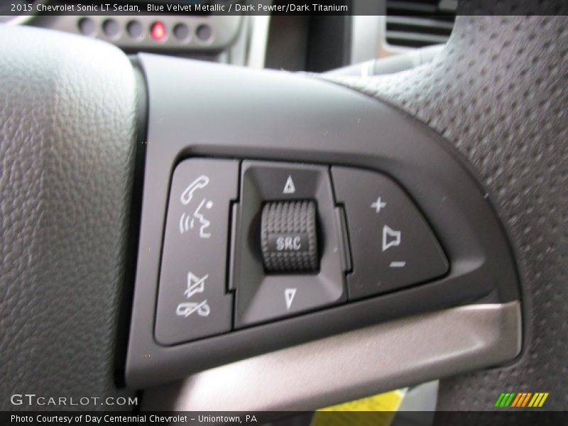 Blue Velvet Metallic / Dark Pewter/Dark Titanium 2015 Chevrolet Sonic LT Sedan