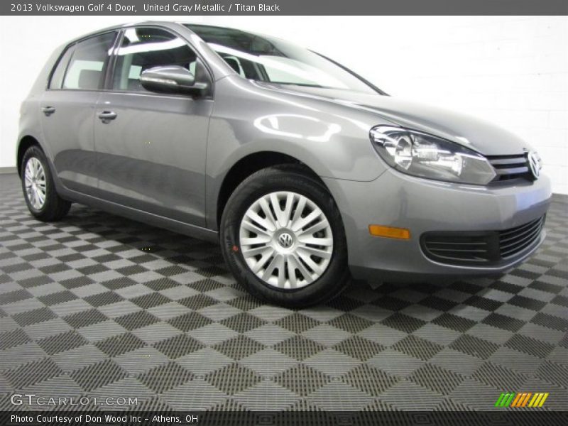 United Gray Metallic / Titan Black 2013 Volkswagen Golf 4 Door