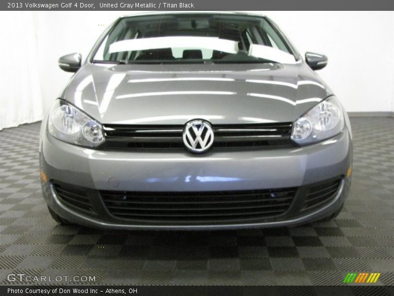 United Gray Metallic / Titan Black 2013 Volkswagen Golf 4 Door