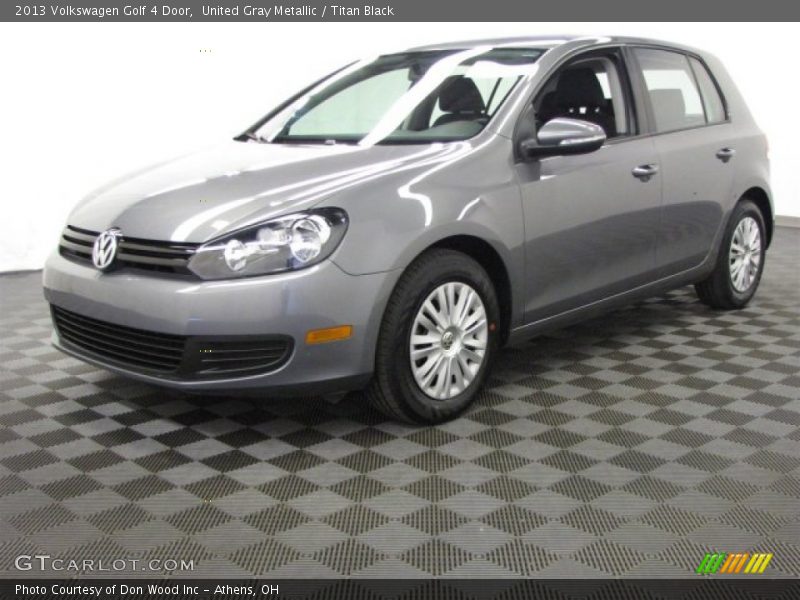 United Gray Metallic / Titan Black 2013 Volkswagen Golf 4 Door