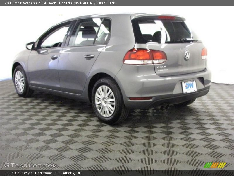 United Gray Metallic / Titan Black 2013 Volkswagen Golf 4 Door