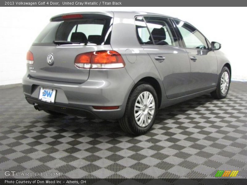 United Gray Metallic / Titan Black 2013 Volkswagen Golf 4 Door