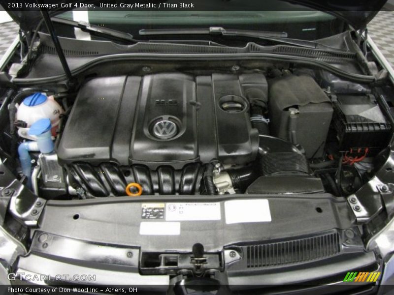 United Gray Metallic / Titan Black 2013 Volkswagen Golf 4 Door