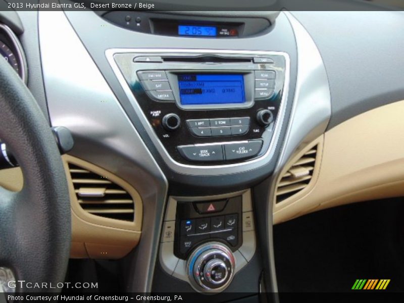 Desert Bronze / Beige 2013 Hyundai Elantra GLS