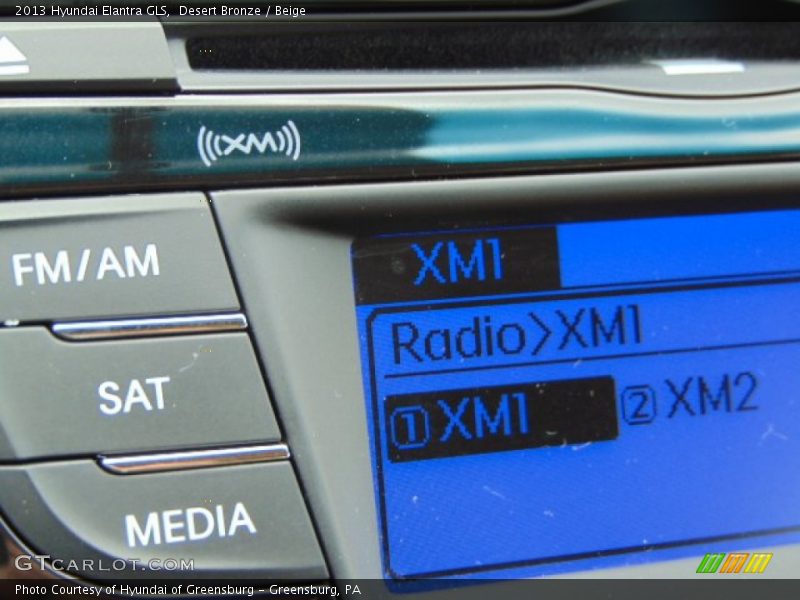 Desert Bronze / Beige 2013 Hyundai Elantra GLS