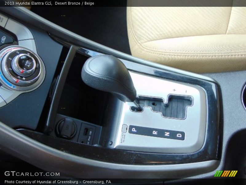 Desert Bronze / Beige 2013 Hyundai Elantra GLS