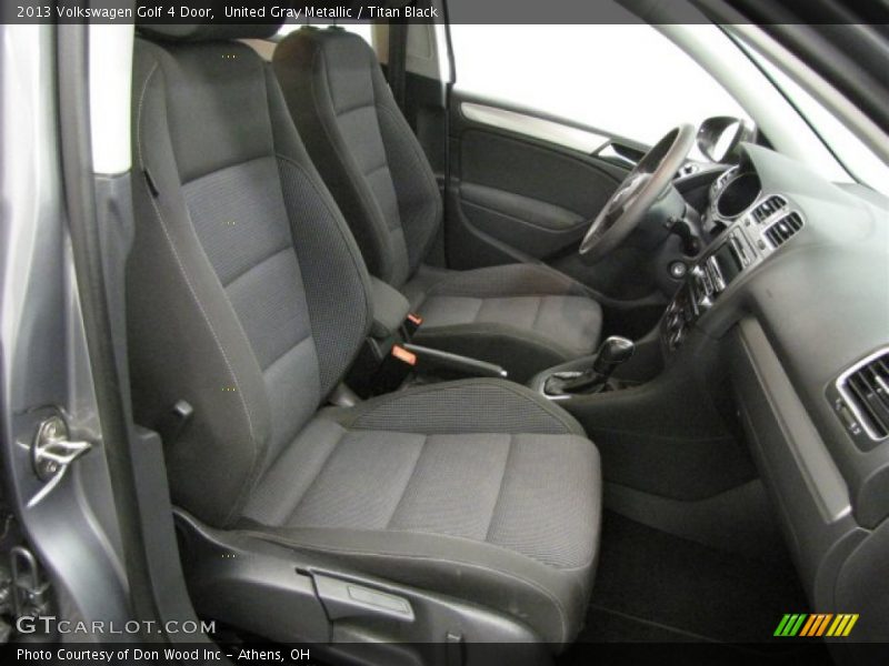 United Gray Metallic / Titan Black 2013 Volkswagen Golf 4 Door