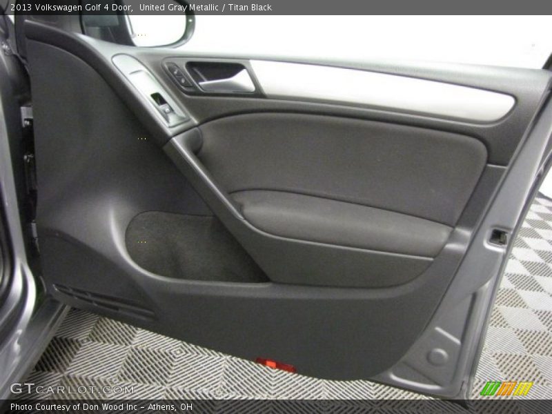 United Gray Metallic / Titan Black 2013 Volkswagen Golf 4 Door