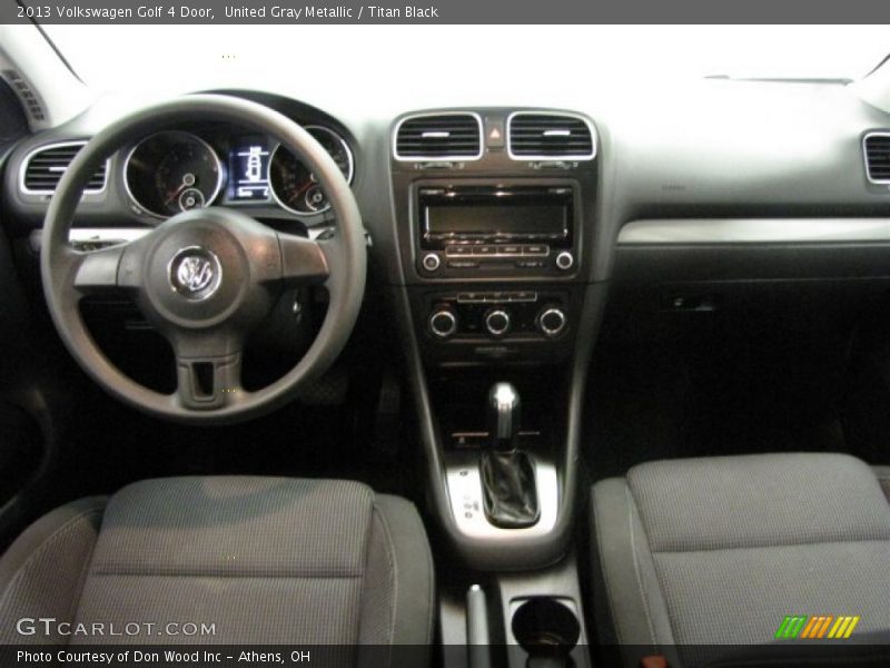 United Gray Metallic / Titan Black 2013 Volkswagen Golf 4 Door