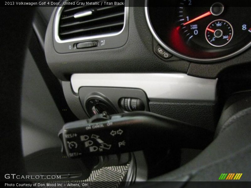 United Gray Metallic / Titan Black 2013 Volkswagen Golf 4 Door