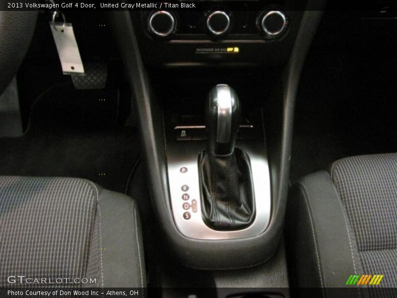 United Gray Metallic / Titan Black 2013 Volkswagen Golf 4 Door