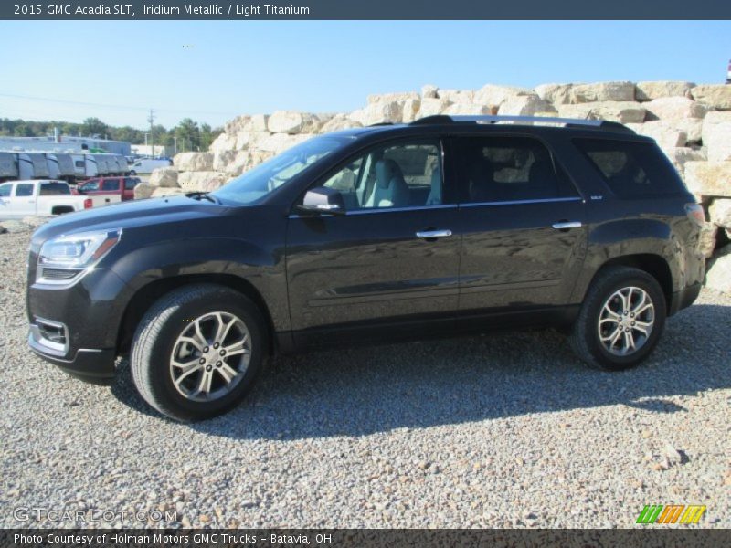 Iridium Metallic / Light Titanium 2015 GMC Acadia SLT