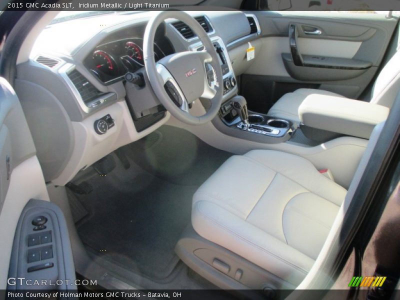  2015 Acadia SLT Light Titanium Interior