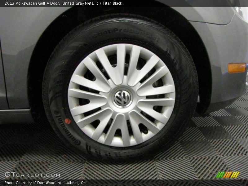 United Gray Metallic / Titan Black 2013 Volkswagen Golf 4 Door