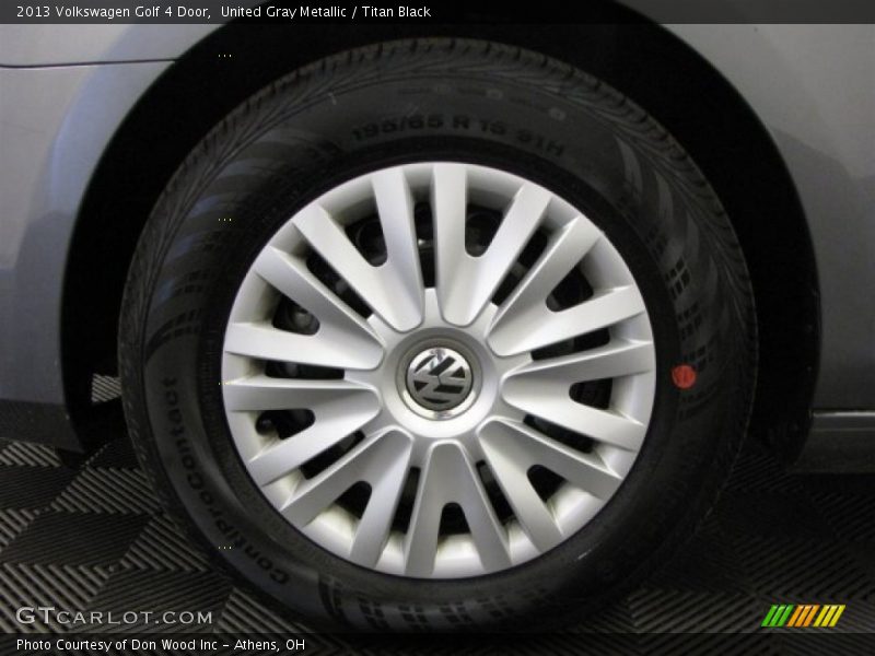 United Gray Metallic / Titan Black 2013 Volkswagen Golf 4 Door