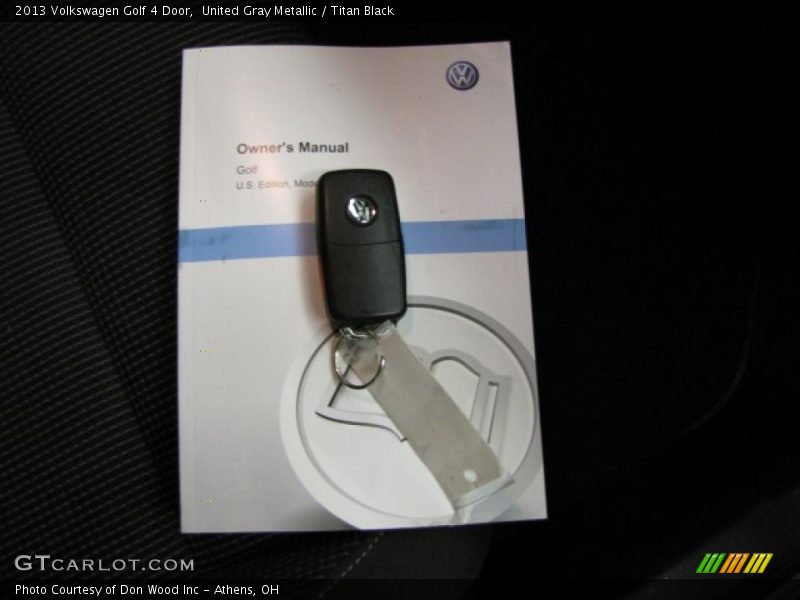 United Gray Metallic / Titan Black 2013 Volkswagen Golf 4 Door