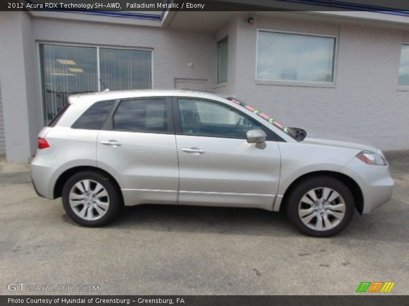 Palladium Metallic / Ebony 2012 Acura RDX Technology SH-AWD