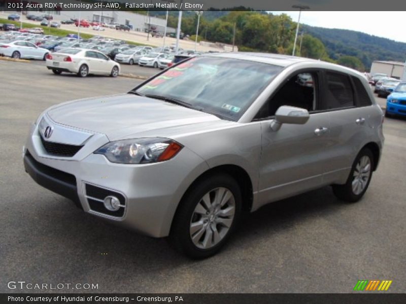 Palladium Metallic / Ebony 2012 Acura RDX Technology SH-AWD