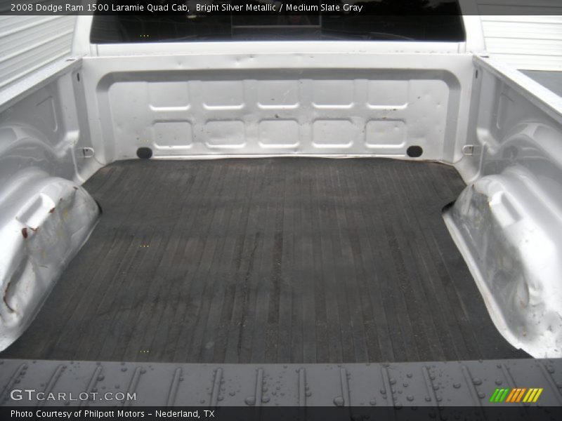 Bright Silver Metallic / Medium Slate Gray 2008 Dodge Ram 1500 Laramie Quad Cab