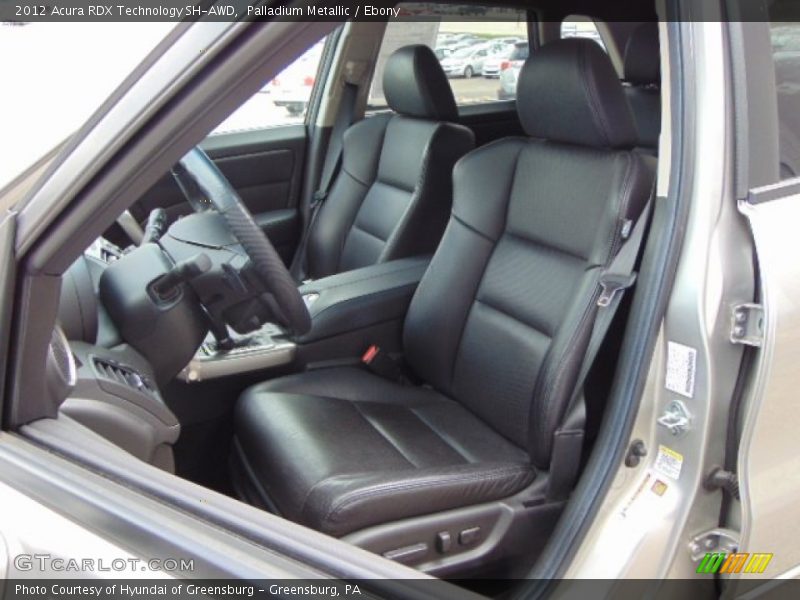Palladium Metallic / Ebony 2012 Acura RDX Technology SH-AWD