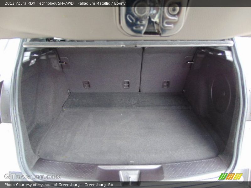 Palladium Metallic / Ebony 2012 Acura RDX Technology SH-AWD