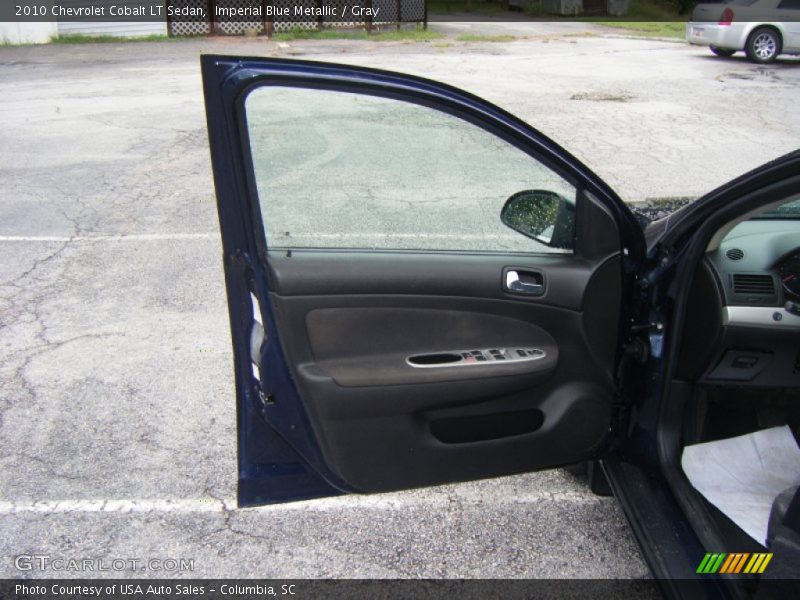 Imperial Blue Metallic / Gray 2010 Chevrolet Cobalt LT Sedan