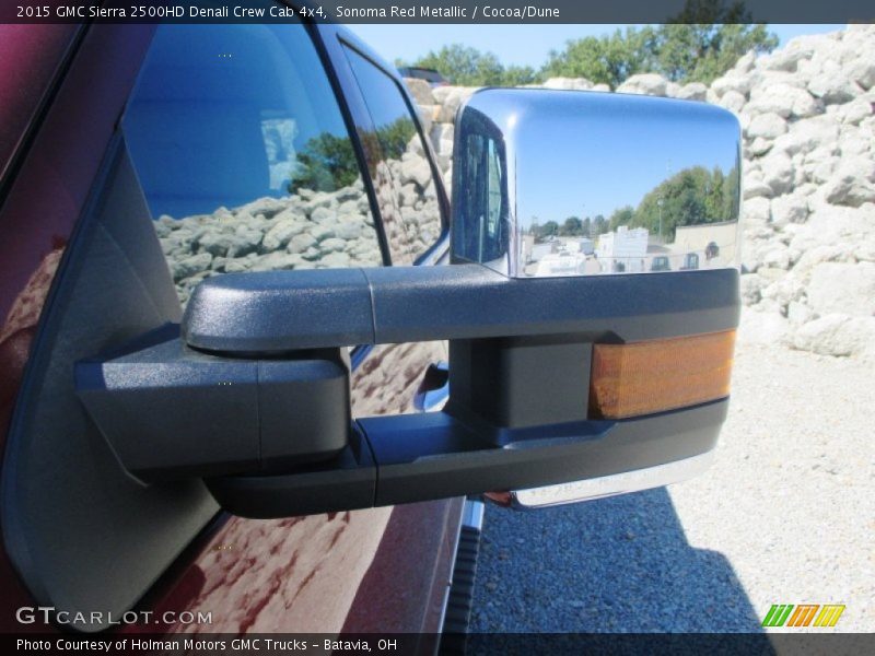 Sonoma Red Metallic / Cocoa/Dune 2015 GMC Sierra 2500HD Denali Crew Cab 4x4