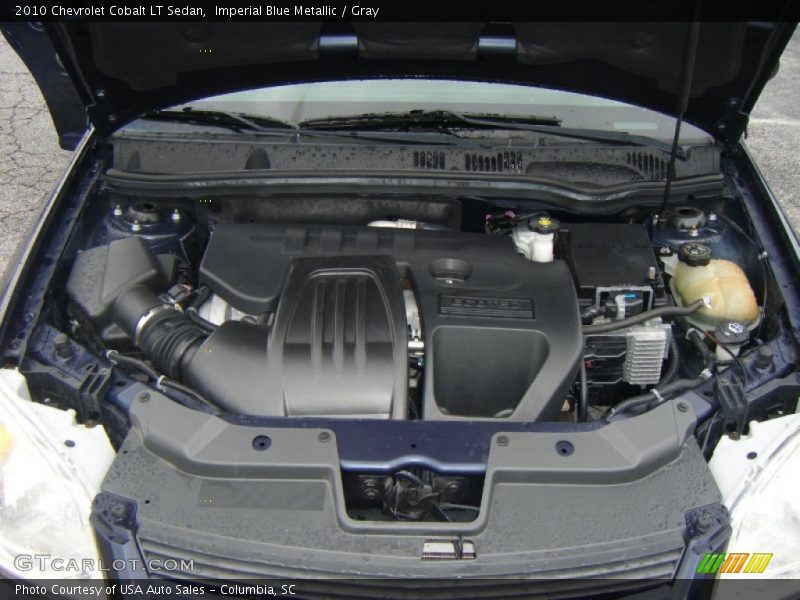 Imperial Blue Metallic / Gray 2010 Chevrolet Cobalt LT Sedan