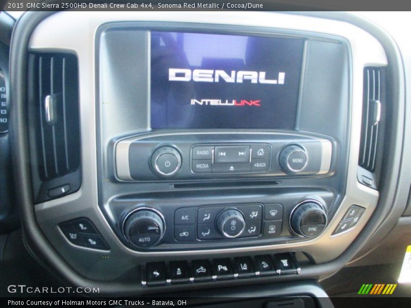 Sonoma Red Metallic / Cocoa/Dune 2015 GMC Sierra 2500HD Denali Crew Cab 4x4