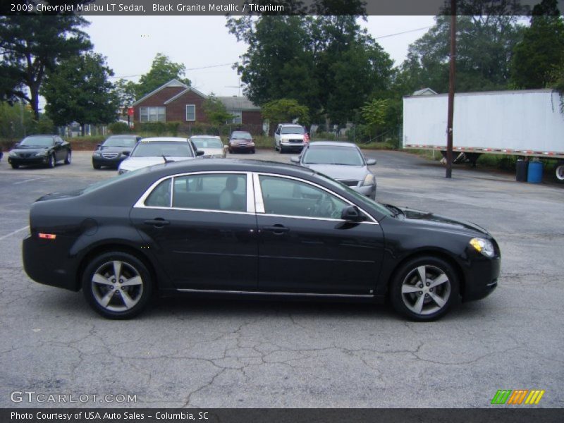  2009 Malibu LT Sedan Black Granite Metallic