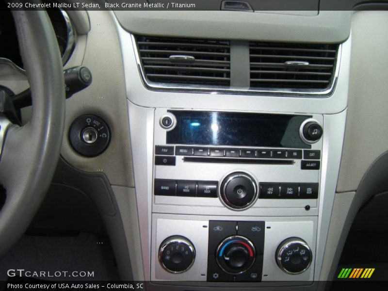 Black Granite Metallic / Titanium 2009 Chevrolet Malibu LT Sedan