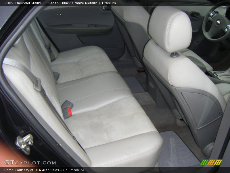 Black Granite Metallic / Titanium 2009 Chevrolet Malibu LT Sedan