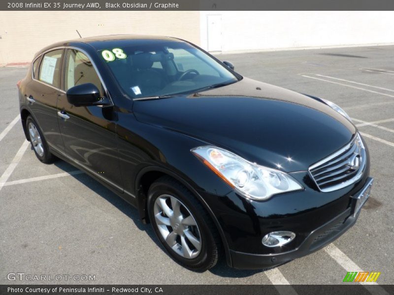 Black Obsidian / Graphite 2008 Infiniti EX 35 Journey AWD