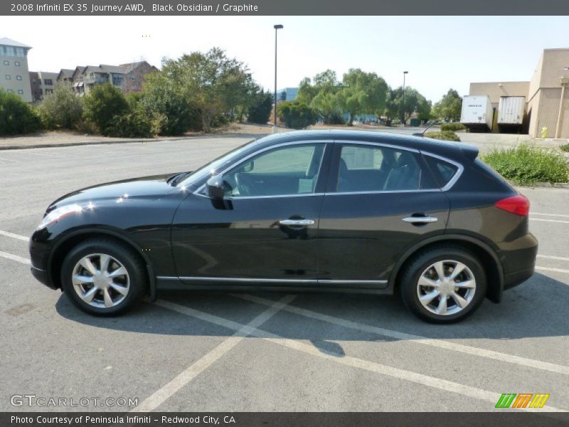 Black Obsidian / Graphite 2008 Infiniti EX 35 Journey AWD