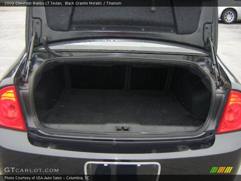 Black Granite Metallic / Titanium 2009 Chevrolet Malibu LT Sedan
