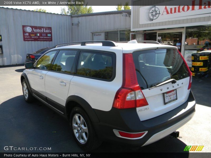 Ice White / Anthracite Black 2008 Volvo XC70 AWD