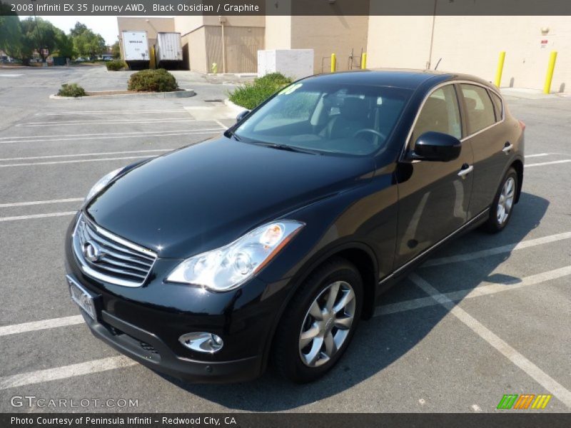 Black Obsidian / Graphite 2008 Infiniti EX 35 Journey AWD