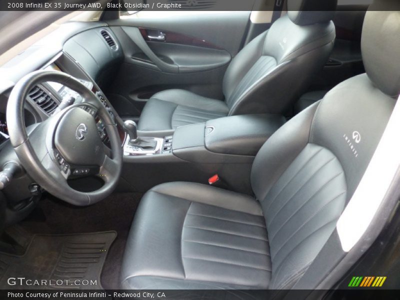 Black Obsidian / Graphite 2008 Infiniti EX 35 Journey AWD