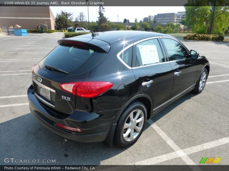 Black Obsidian / Graphite 2008 Infiniti EX 35 Journey AWD
